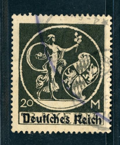 Deutsches Reich Michel Nummer 138 V PLF gestempelt geprüft