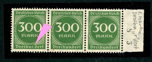 Deutsches Reich Michel Nummer 270 postfrisch (r statt n)