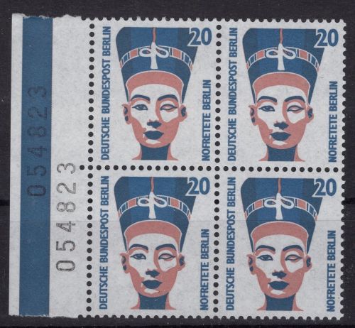 Berlin Michel-Nr. 798 Viererblock Bogennummer postfrisch