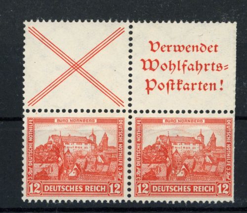 Dt. Reich Zusammendruck S100 / S101 postfrisch - siehe Bild