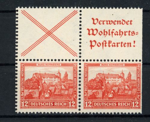 Dt. Reich Zusammendruck S100 / S101 postfrisch - siehe Bild