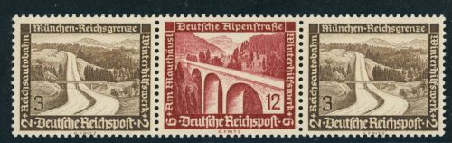 Dt. Reich Zusammendruck W116 postfrisch - siehe Bild
