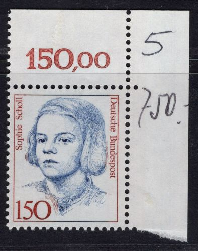Deutschland, Michel Nr.: 1497, Ecke, postfrisch