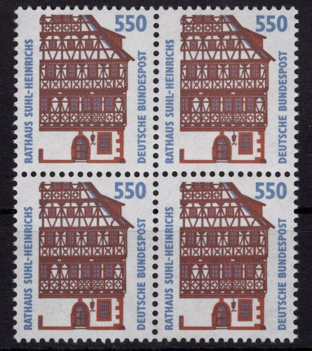Deutschland, Michel Nr.: 1746, Viererblock, postfrisch