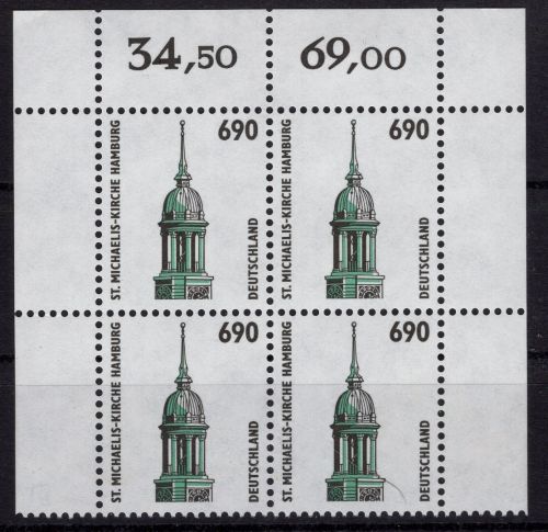 Deutschland, Michel Nr.: 1860, Viererblock, postfrisch