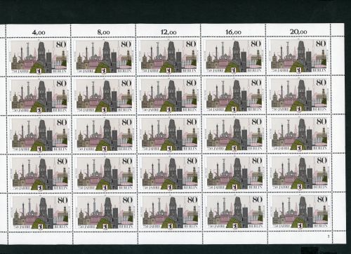 Bund Michel Nummer 1306 Bogen postfrisch