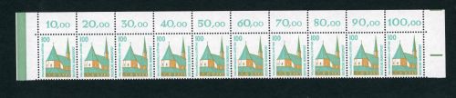 Bund Michel Nummer 1406 Bogenoberrand postfrisch