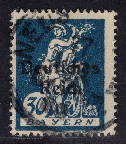 Deutsches Reich Michel Nr. 123 AFVI PLF gestempelt