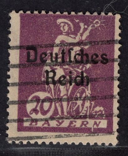 Deutsches Reich Michel Nr. 122 PF IV PLF gestempelt
