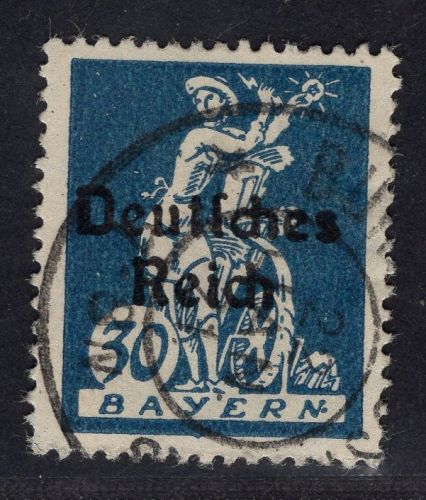 Deutsches Reich Michel Nr. 123 PF I PLF gestempelt