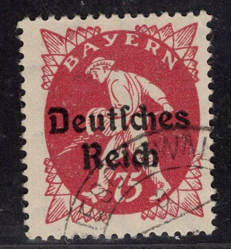 Deutsches Reich Michel Nr. 127 PF I PLF gestempelt