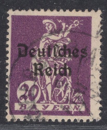 Deutsches Reich Michel Nr. 122 PF IV PLF gestempelt