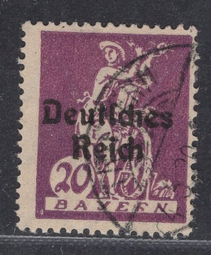 Deutsches Reich Michel Nr. 122 PF I PLF gestempelt