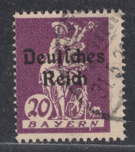 Deutsches Reich Michel Nr. 122 PF IV PLF gestempelt