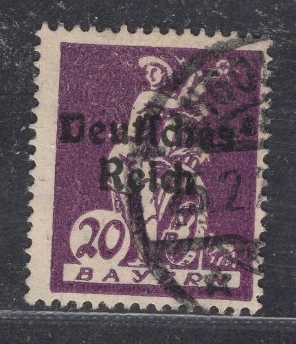 Deutsches Reich Michel Nr. 122 PF VI PLF gestempelt