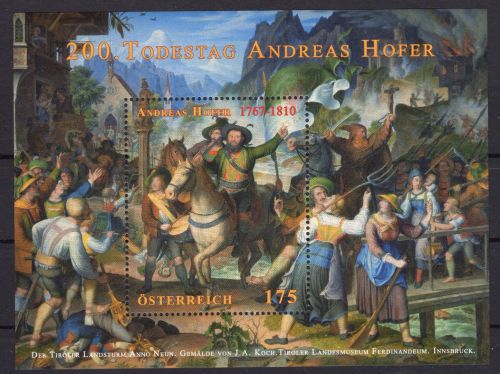 Österreich Michel-Nr. 58 Block postfrisch