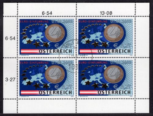 Österreich Michel-Nr. 2368 Kleinblock gestempelt