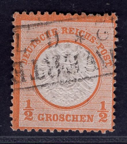 Deutsches Reich Michel-Nr. 18 gestempelt