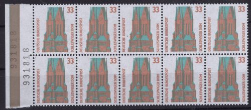 Deutschland Michel Nr.: 1399 Bogenteil + Bogennr. postfrisch