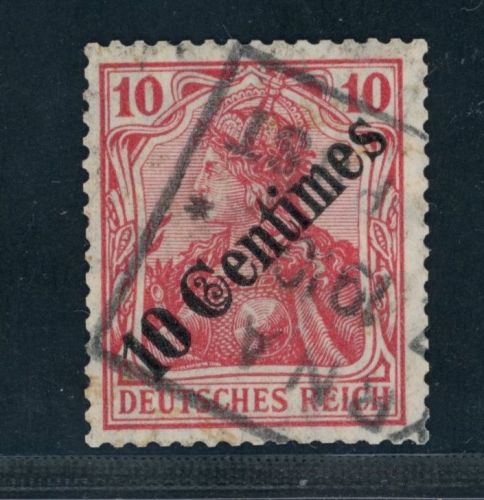 Deutsche Auslandspostämter Türkei Rosinenstempel Smyrna