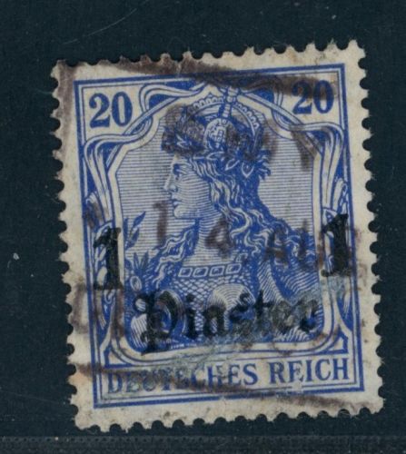 Deutsche Auslandspostämter Türkei Rosinenstempel Smyrna