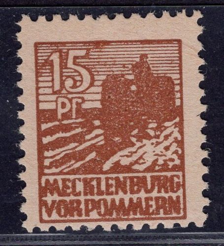 Sow. Besatzung SBZ Michel-Nr. 37 yd postfrisch geprüft