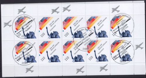 Deutschland, Kleinbogen 1999 Michel Nr. 2048 gestempelt