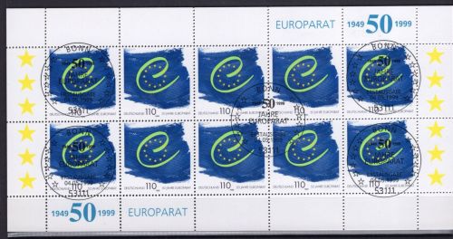 Deutschland, Kleinbogen 1999 Michel Nr. 2049 gestempelt