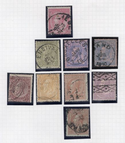 Lot aus einer Belgien Sammlung siehe Bild (Seite 7)