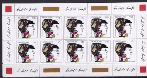 Deutschland, Kleinbogen 1998 Michel Nr. 1972 postfrisch