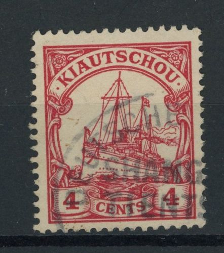 Deutsche Kolonien Kiautschou Stempel Deutsche Seepost Shanghai - Tientsien