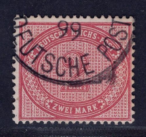 Deutsche Auslandspostämer Türkei Michel-Nr. V37 e gestempelt