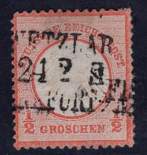 Deutsches Reich, Michel Nr. 3, gestempelt