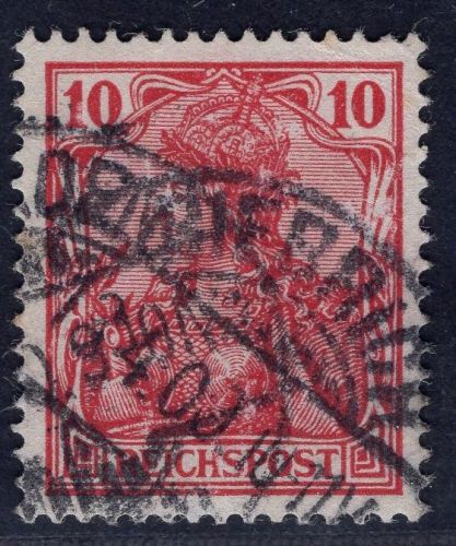 Deutsches Reich, Michel Nr. 50 b, gestempelt + geprüft