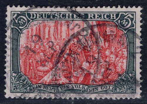 Deutsches Reich, Michel Nr. 97 A I a, gestempelt + geprüft