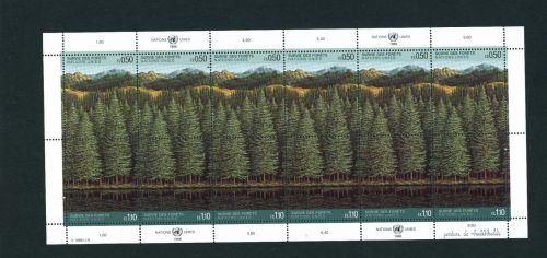 Vereinte Nationen Uno Genf Mi.Nr. 165 + 166 Kleinbogen postfrisch
