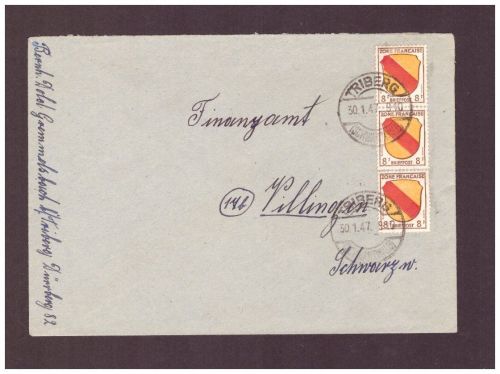 Alliierte Besetzung Franz. Zone - Triberg n. Villingen 1947