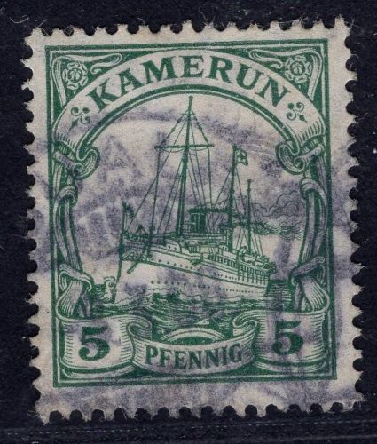 Deutsche Kolonien Kamerun Michel Nr. 21, gestempelt