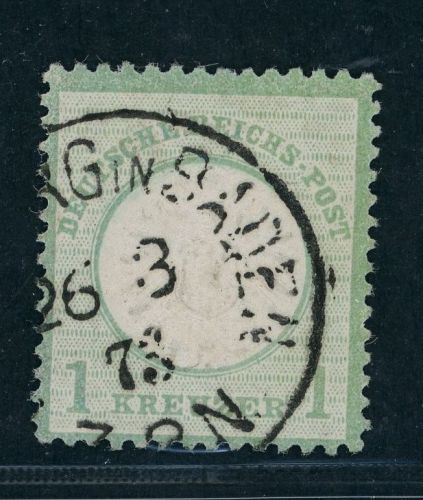 Deutsches Reich Brustchild Michel Nr. 23b gestempelt