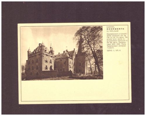 Niederlande Ganzsache - Kasteel Doorwerth bij Heelsum - P188 - ungebraucht