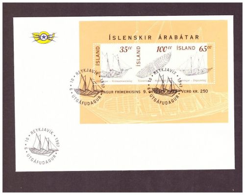 Island - Sonderbeleg Reykjavik + SST 1997 / Utgafudagur