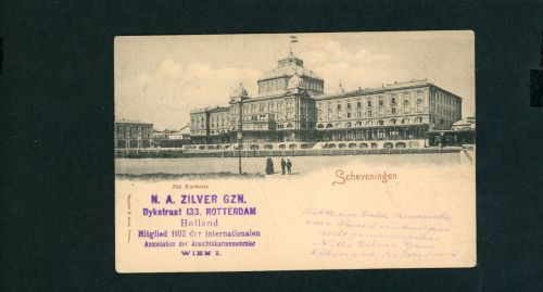 Ansichtskarte Scheveningen Niderlande , Rotterdam nach Ulm 1898