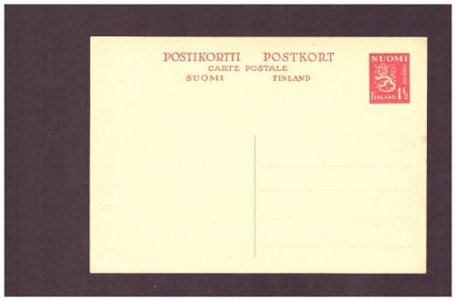 Finnland Ganzsache - ungebraucht - circa um 1930