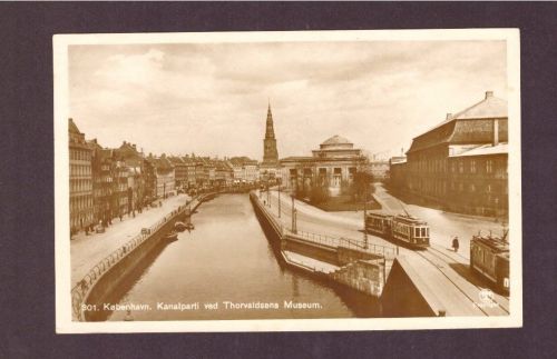 Ansichtskarte Kopenhagen Thorvaldsens Museum - Kongress M Stpl / n. Wien 1930