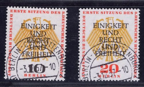 Berlin Michel Nr. 174 - 175 gestempelt