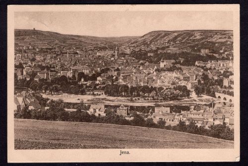 Ansichtskarte Jena , Gesamtansicht 1914
