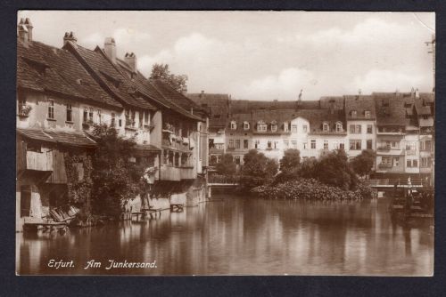 Ansichtskarte Erfurt am Junkersand , ungebraucht