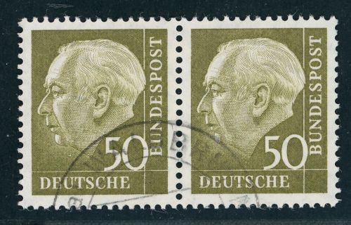 BRD Michel Nummer 261 Paar gestempelt