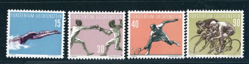 Liechtenstein Michel Nummer 365 - 368 postfrisch