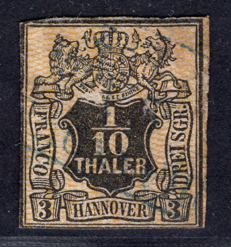Hannover Michel Nr. 7 gestempelt